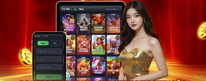 Streaming 4K no cassino ao vivo da 78bet